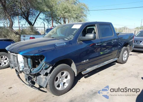 2019 Ram 1500 Big Horn/Lone Star 4X4 5'7 Box from USA, damaged, VIN 1C6RRFFG8KN917382